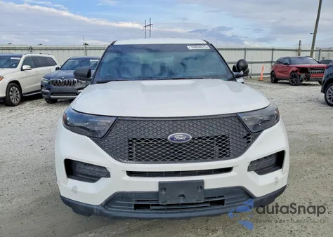 2022 Ford Explorer Police Interceptor z USA, uszkodzony, nr VIN 1FM5K8AB7NGA99148